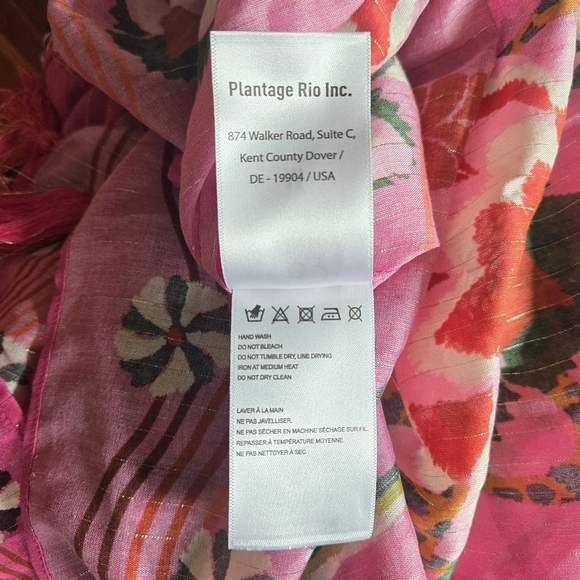 New Farm Rio Pink Leopard Forest Swim Beach Pool Cover-Up Dress Medium NWT - Picture 13 of 14